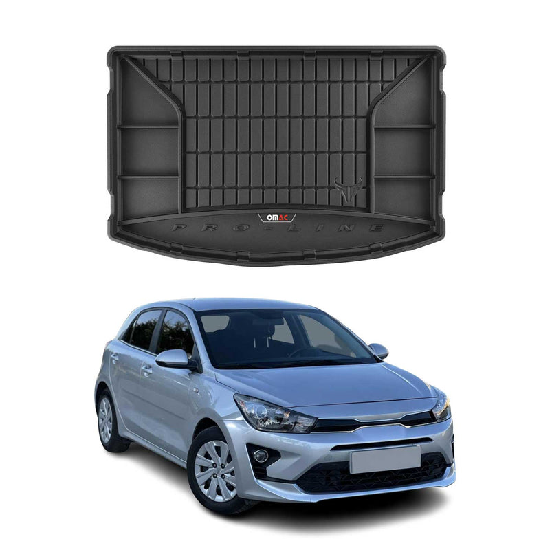 Tapis de Coffre pour Kia Rio 2017-2020 TPE Noir