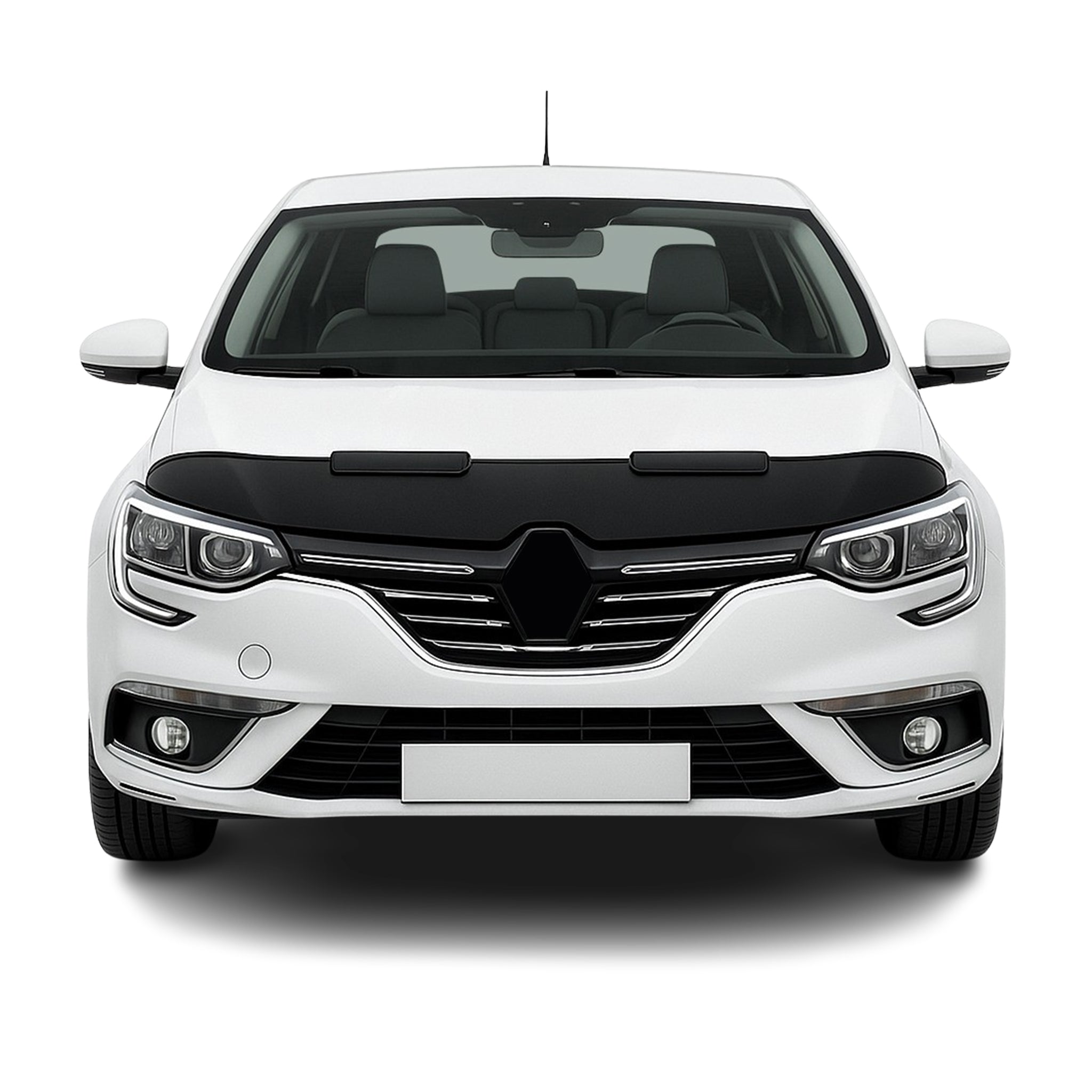 Protège Capot pour Renault Megane Berline 2016-22 Masque de voiture vinyle Noir