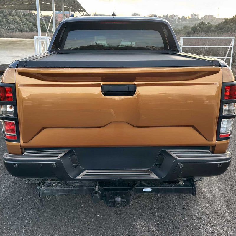 Protection Seuil de Pare-chocs Arriére Pour Ford Ranger 2019-2024 Acier 3Pcs