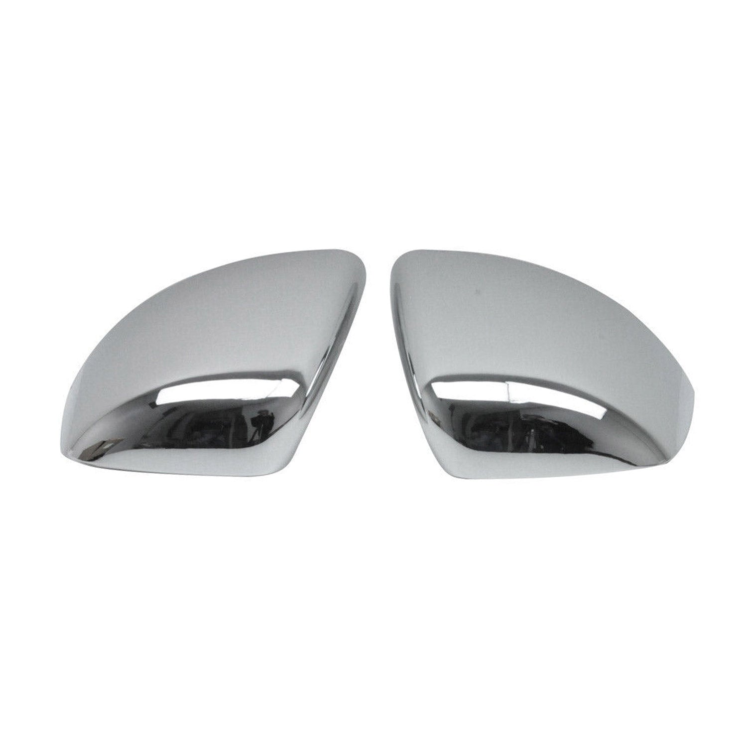 Coques de Rétroviseurs pour Ford Transit Connect 2014-2019 Pre-FL en ABS Argent