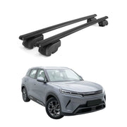 Barres de toit Transversales pour BYD Atto 2 2025-2026 Aluminium Noir 2Pcs