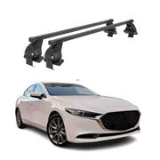 Barres Transversales Menabo pour Mazda 3 SD 2019-2026 4-portes Noir