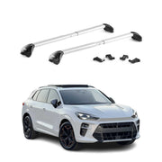 Barres de toit transversales pour Cupra Terramar 2024-2026 Aluminium Gris 2x ABE