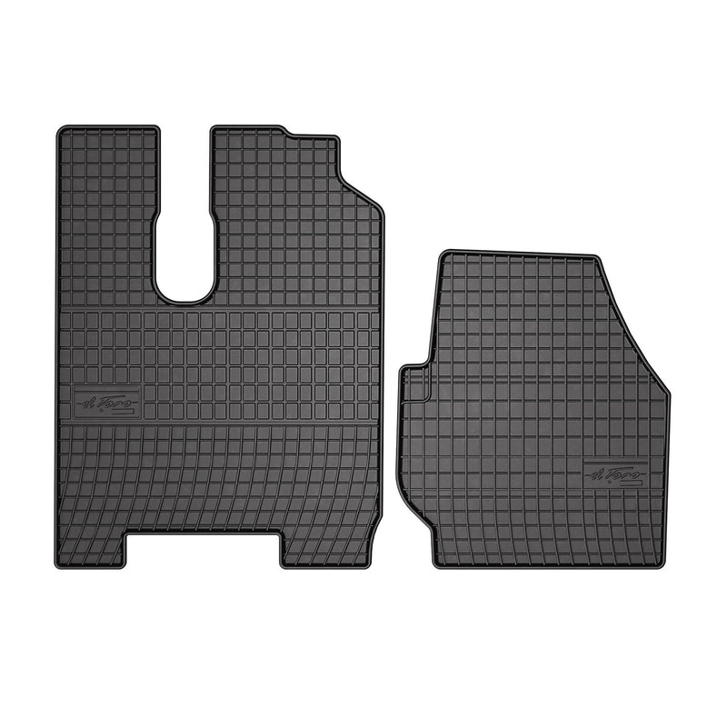 Tapis de Sol pour Mercedes Actros 2008-2012 Caoutchouc Noir