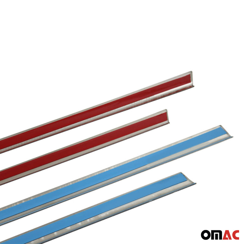 Garniture de Fenêtre pour Fiat 500X 2015-2025 Acier Inox 4Pcs