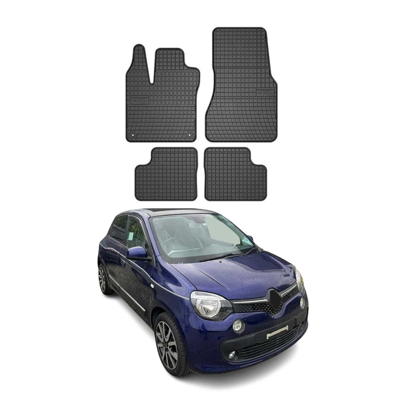 Tapis de Sol pour Renault Twingo III 2014-2025 OMAC Noir Caoutchouc