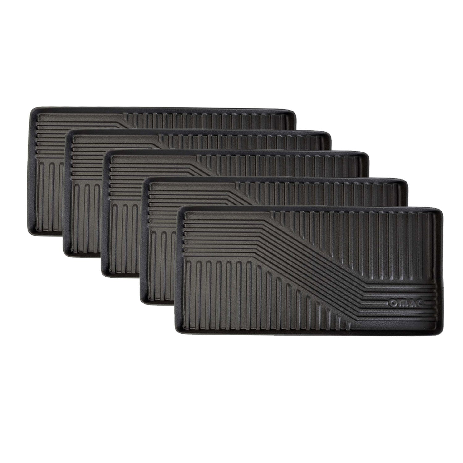 5x OMAC Tapis polyvalent pour cuisine, chaussures, machine à café, gamelle 78x38