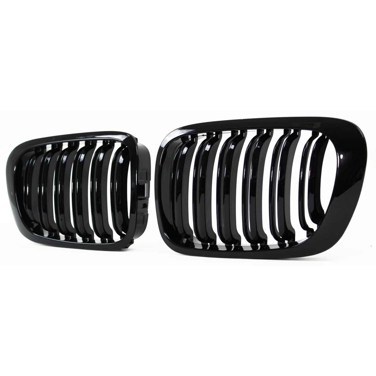 JOM Calandre pour BMW Série 3 E46 Bj.1999-2003 2-Portes ABS Noir Brillant