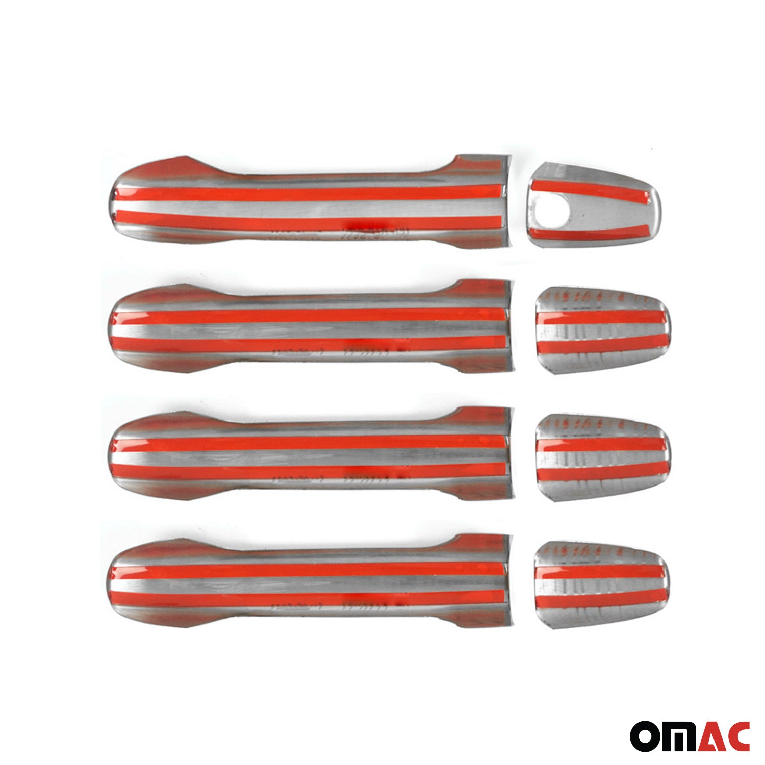 Couverture de poignée de porte pour Mercedes Sprinter 2018-2026 Acier Inox 8Pcs