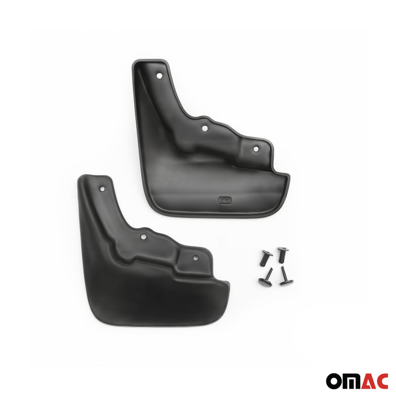Bavettes Garde Boue pour Mazda 3 2010-2013 Avant et Arrière Plastique Noir 4 Pcs