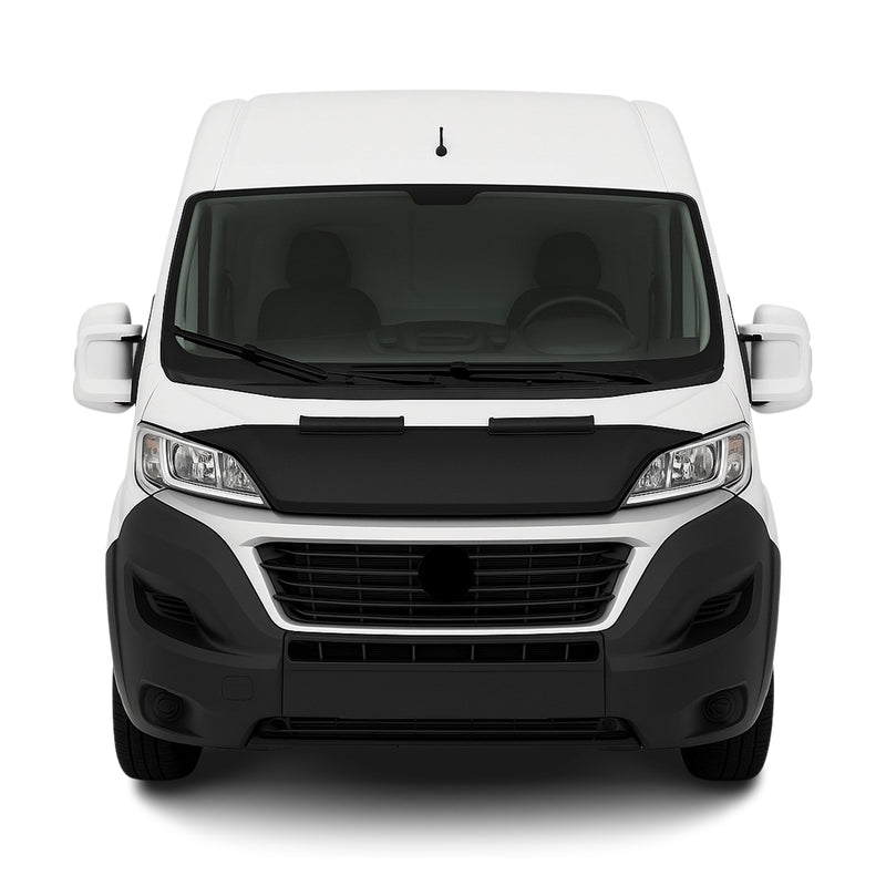 Protège Capot pour Fiat Ducato 2014-2025 Masque de voiture vinyle Noir