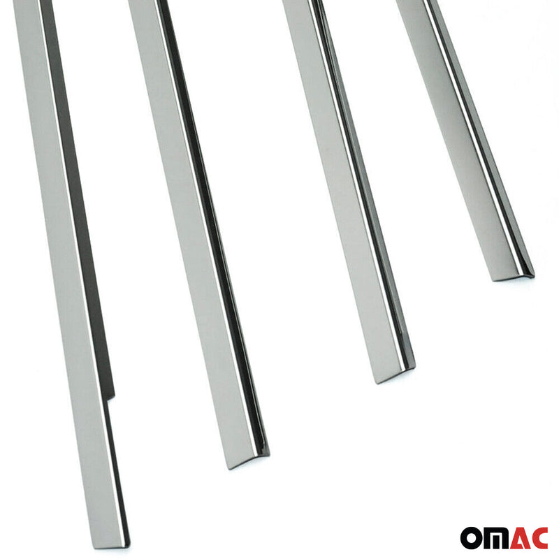 Baguettes pour contour Latérales pour Hyundai Accent 3 Era 2005-2011 inox chrome