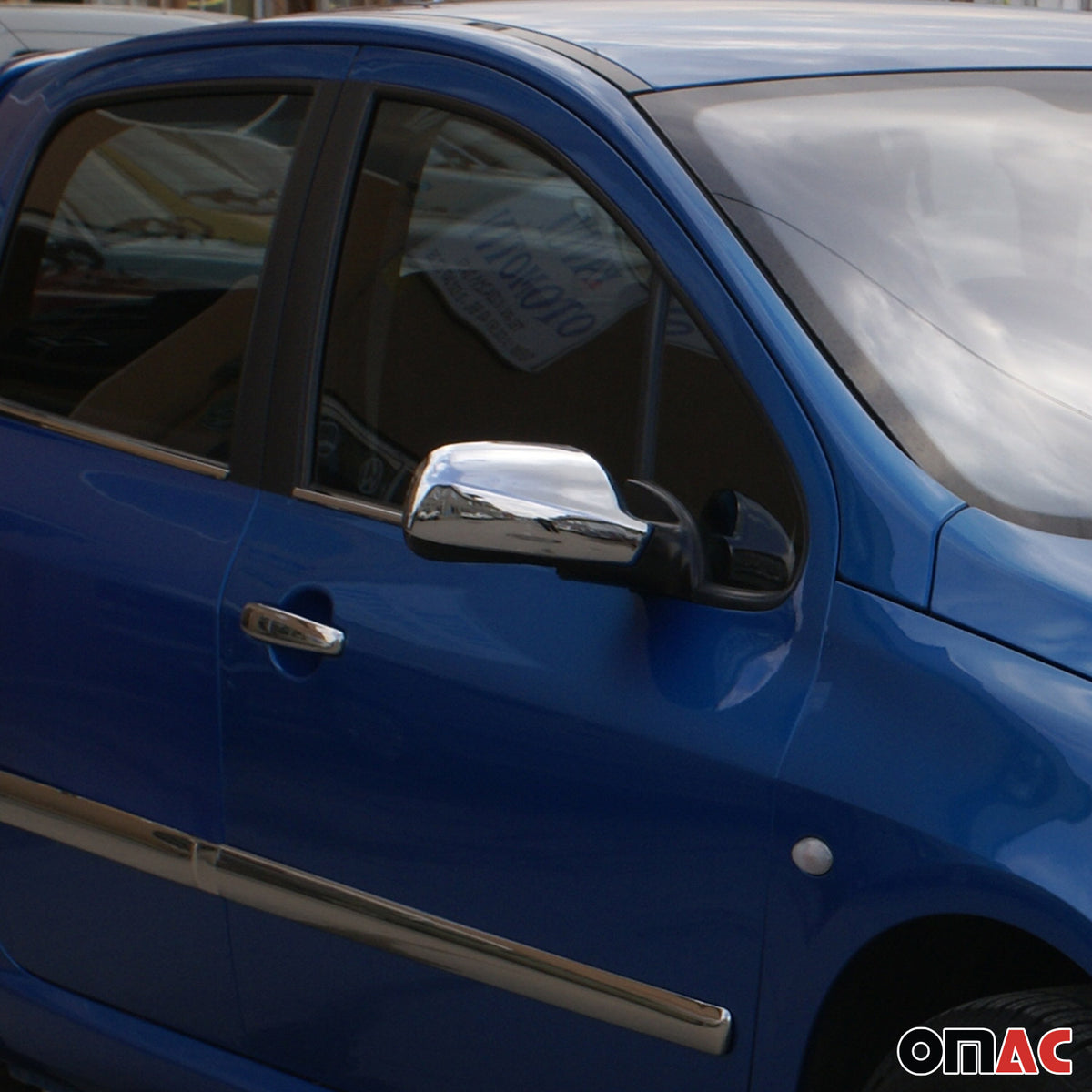 Coques de Rétroviseurs pour Citroen X-Sara 1997-2005 en ABS Argent