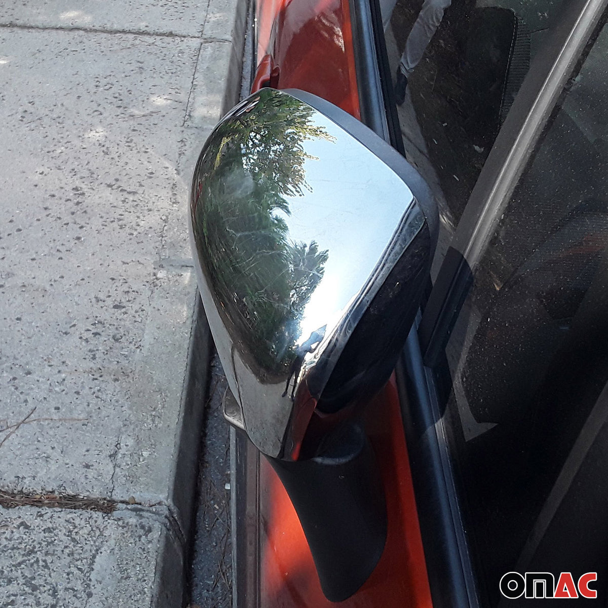 Coque de rétroviseur pour Renault Captur 2019-2026 en chrome ABS