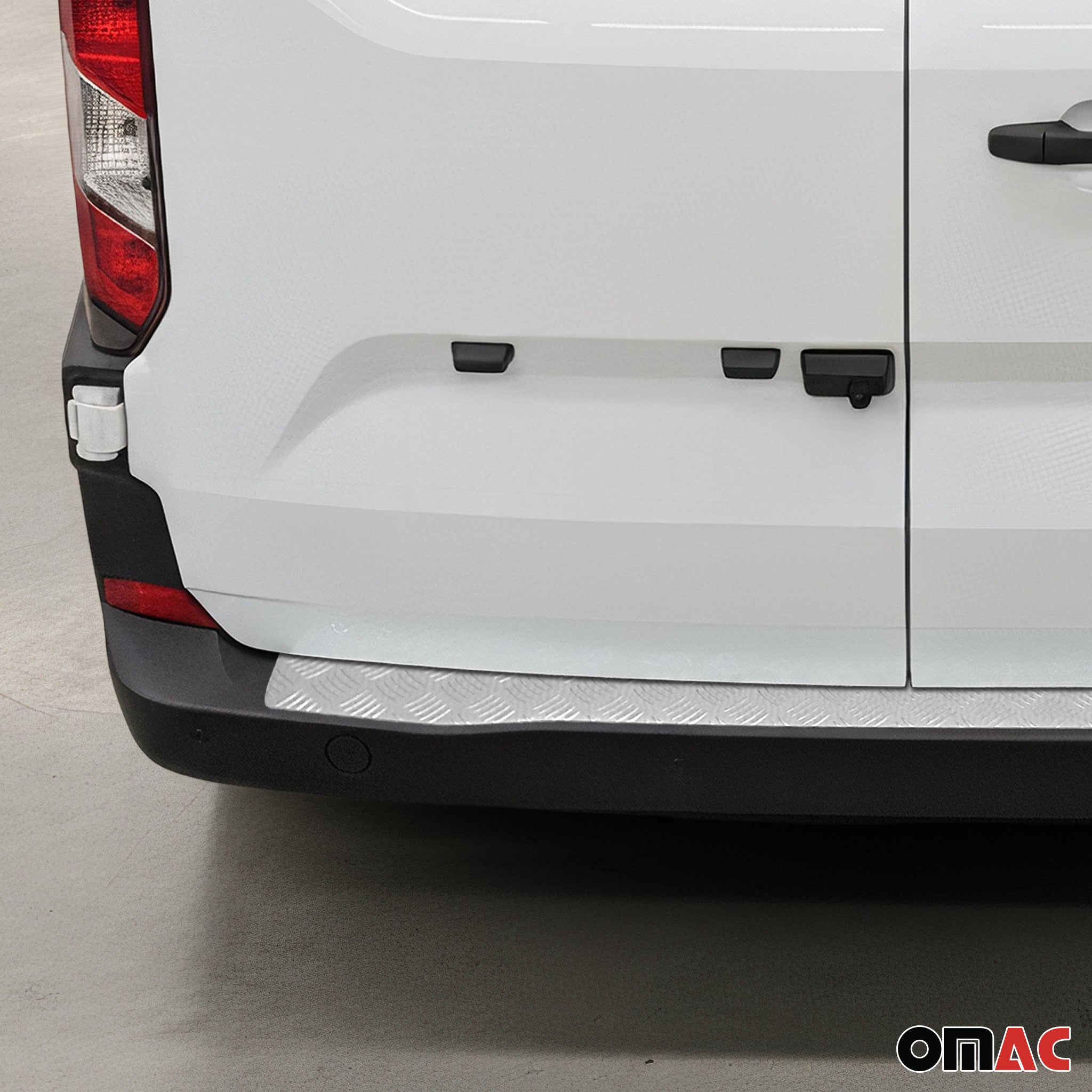 Protection de Pare-Chocs pour Ford Transit Custom / Tourneo Custom 2023-26 Alu