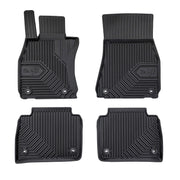 Tapis de Sol de Voiture pour Lexus LS IV 2006-2017 TPE Antidérapant Noir 4Pcs