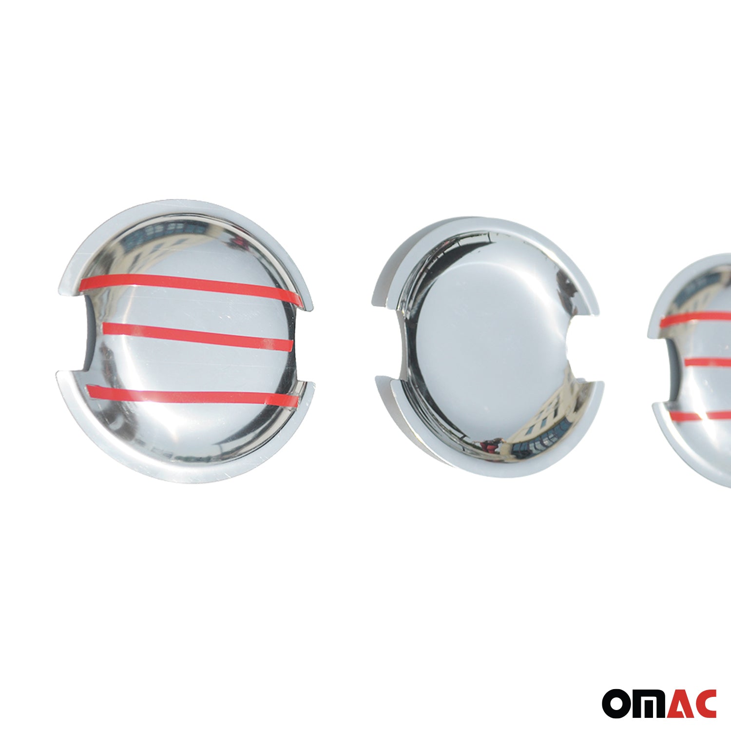 Couverture poignée de porte pour VW Transporter T5 2003-2015 Acier chromé 4x