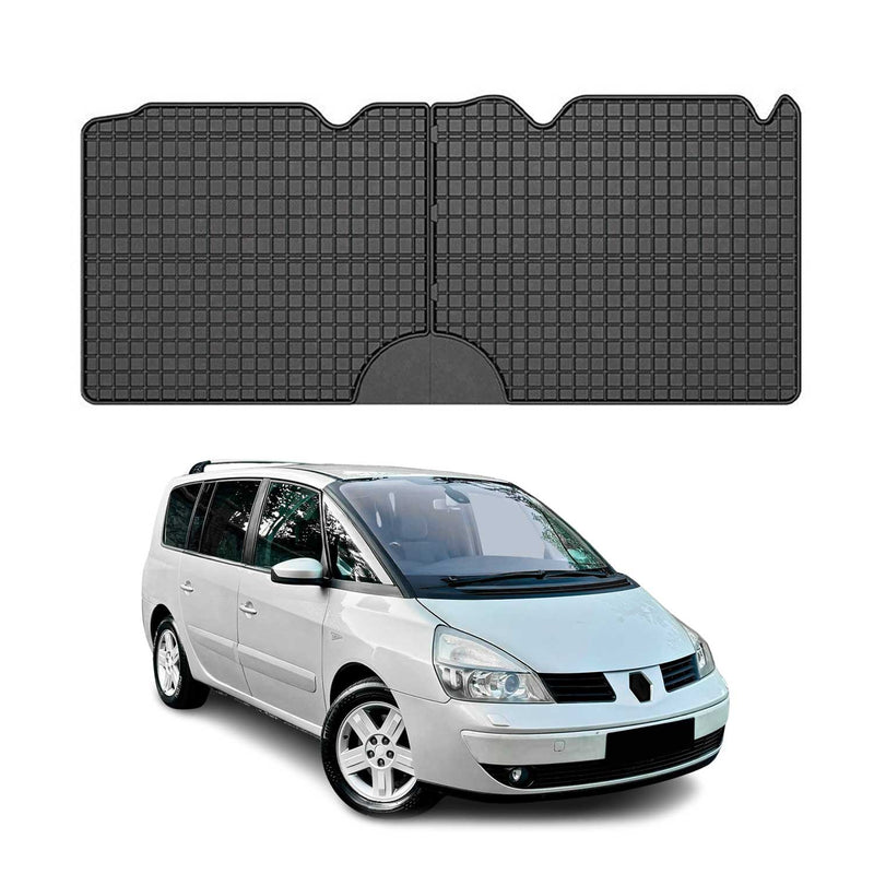 Tapis de Sol pour Renault Espace 2002-2014 Noir Caoutchouc