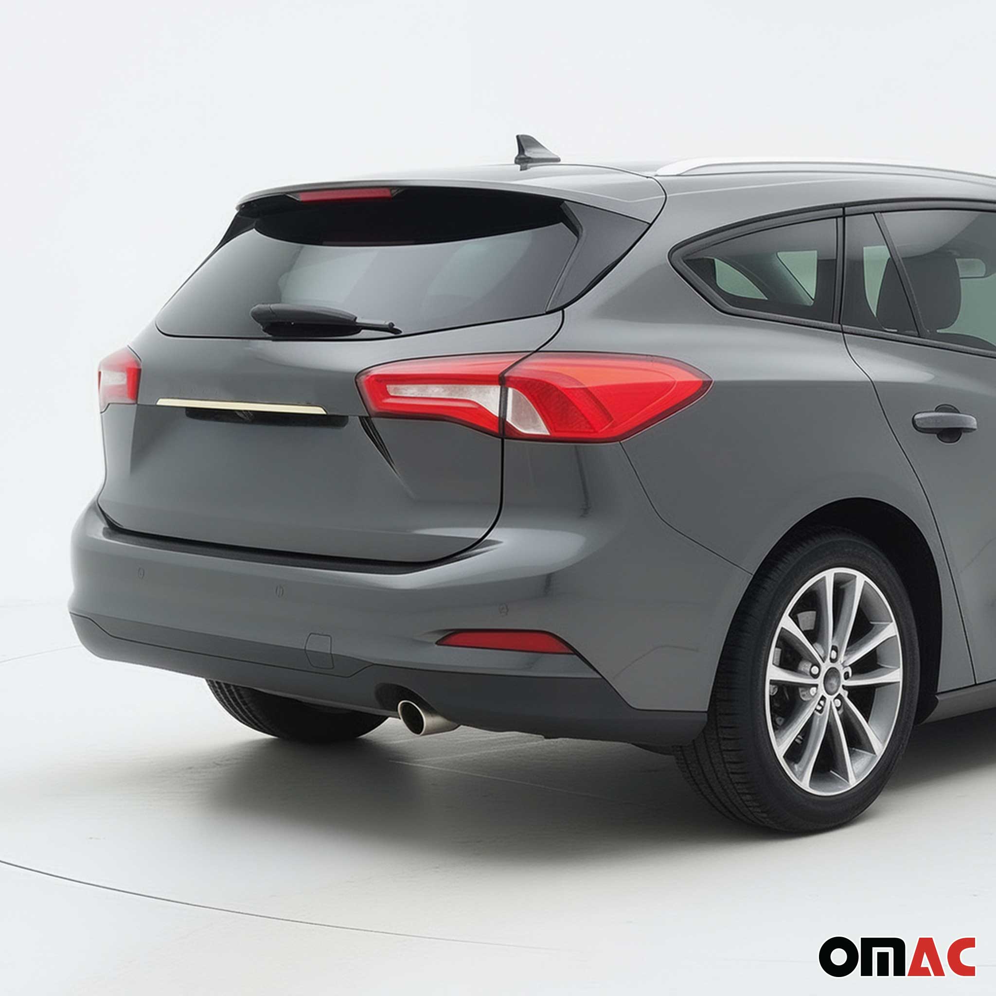 Garniture de Hayon Coffre pour Ford Focus 2018-2021 acier inoxydable