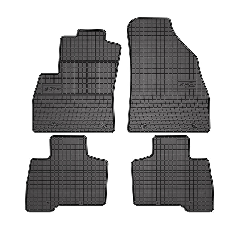 Tapis de Sol pour Peugeot Bipper 2008-2014 OMAC 3D Noir Caoutchouc