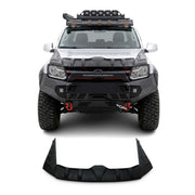 Deflecteurs d'air capot de voiture pour VW Amarok 2010-2022 en ABS Noir 3 Pcs