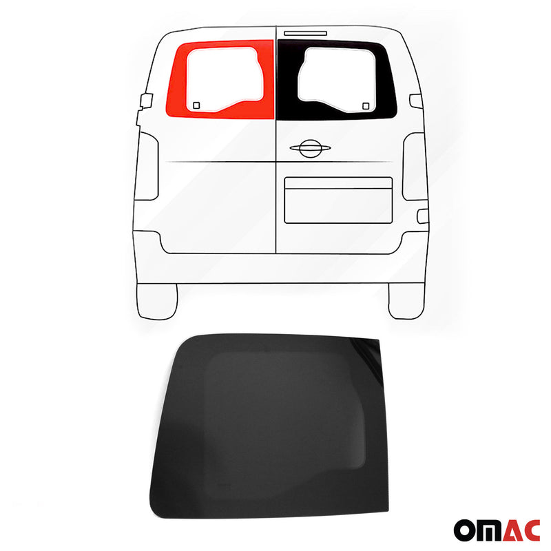 Vitre de Porte pour Citroen Jumpy 2017-2024 L1 L2 L3 Arriére Gauche Verre fixe