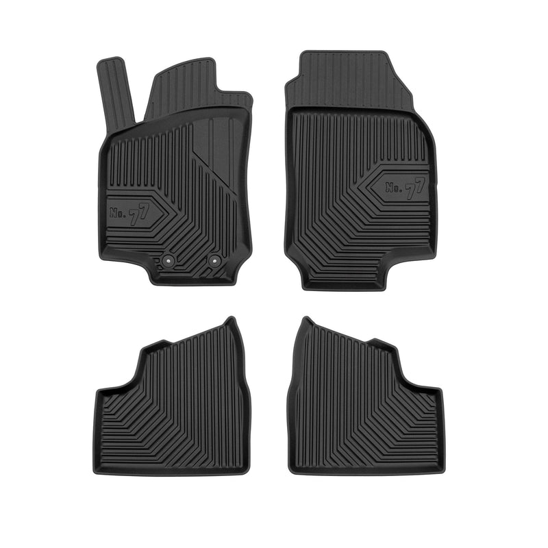 Tapis de Sol de Voiture pour Opel Astra G Break 1998-2004 TPE Imperméable 4Pcs