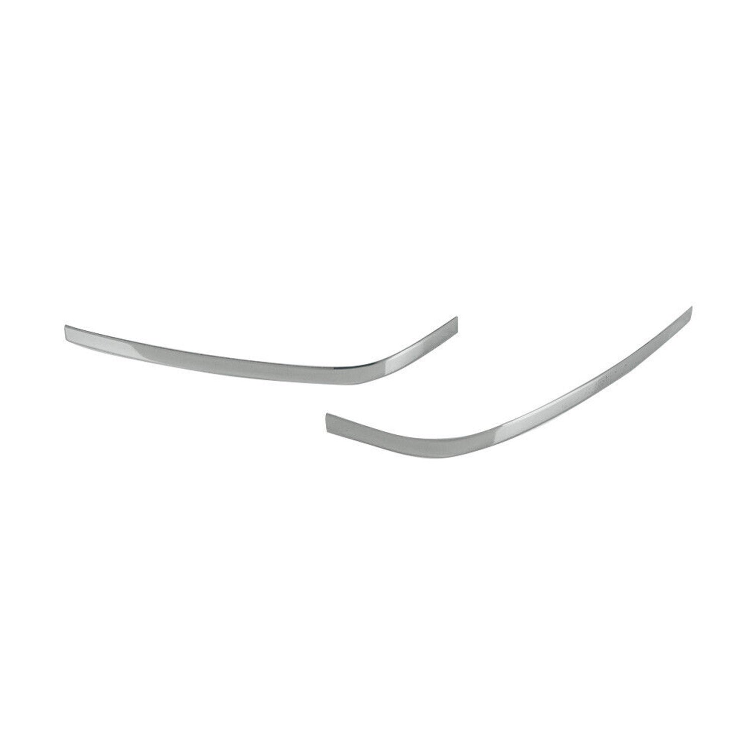 Coques de Rétroviseurs pour Opel Vivaro B 2014-2019 en Acier Chromé Argent