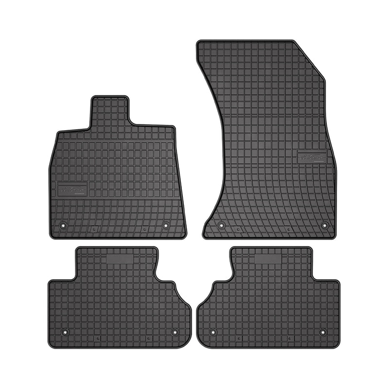 OMAC Tapis de sol pour Audi Q5 FY 2017-2024 Noir en caoutchouc