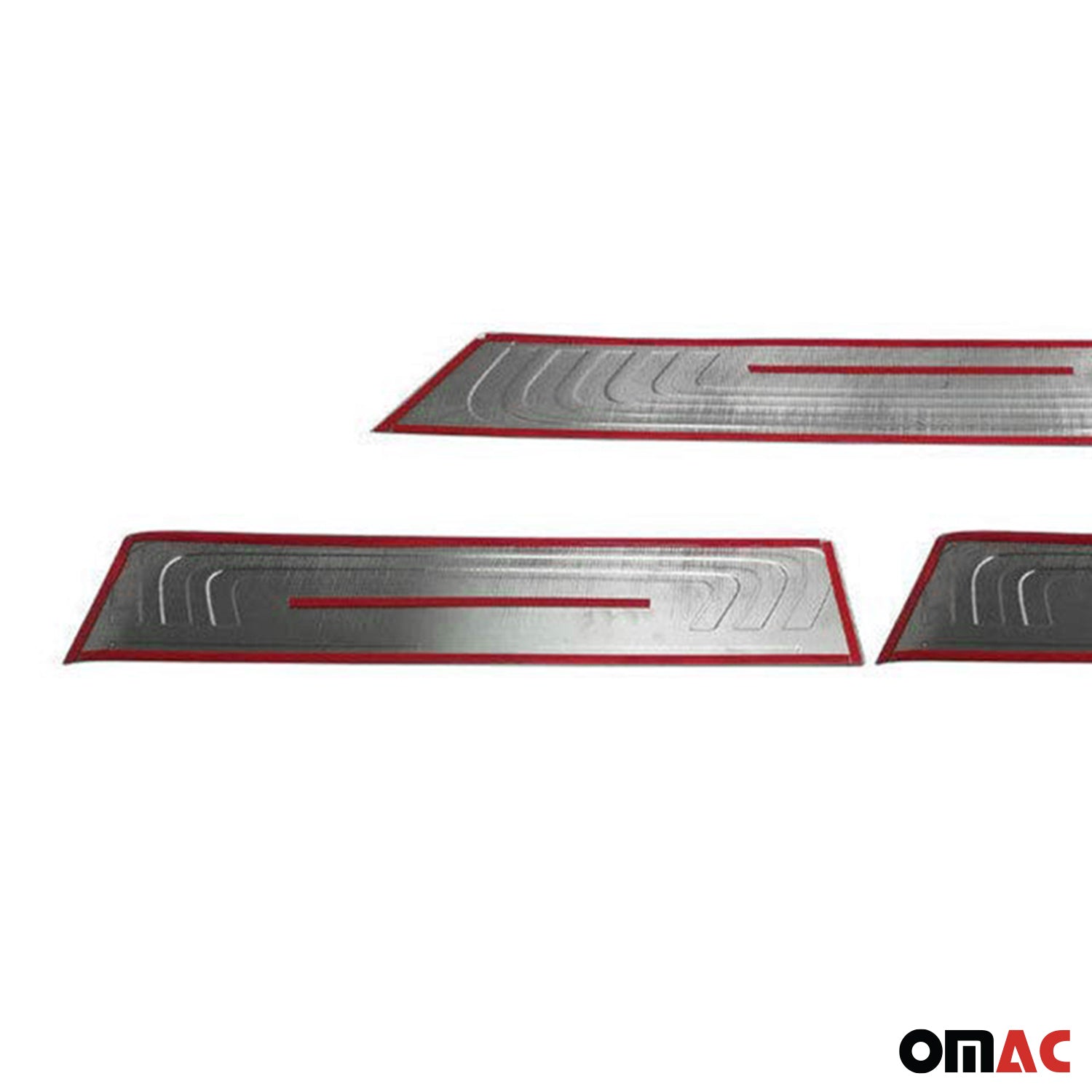 Couverture de Seuil de porte pour Mercedes Vito W447 2014-2026 inox chromé 3Pcs