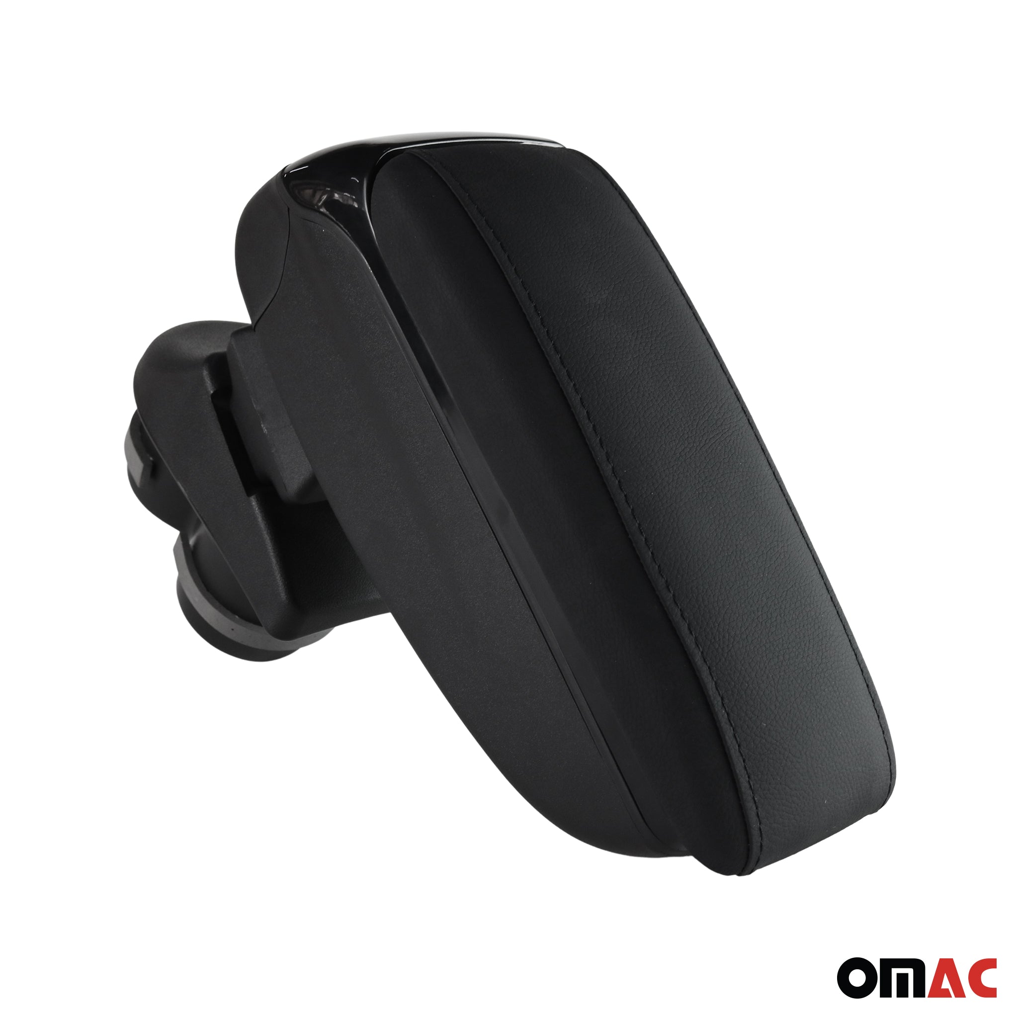 Accoudoir pour Opel Corsa E Break 2014-2019 Vinyl Abs Noir Coulissant