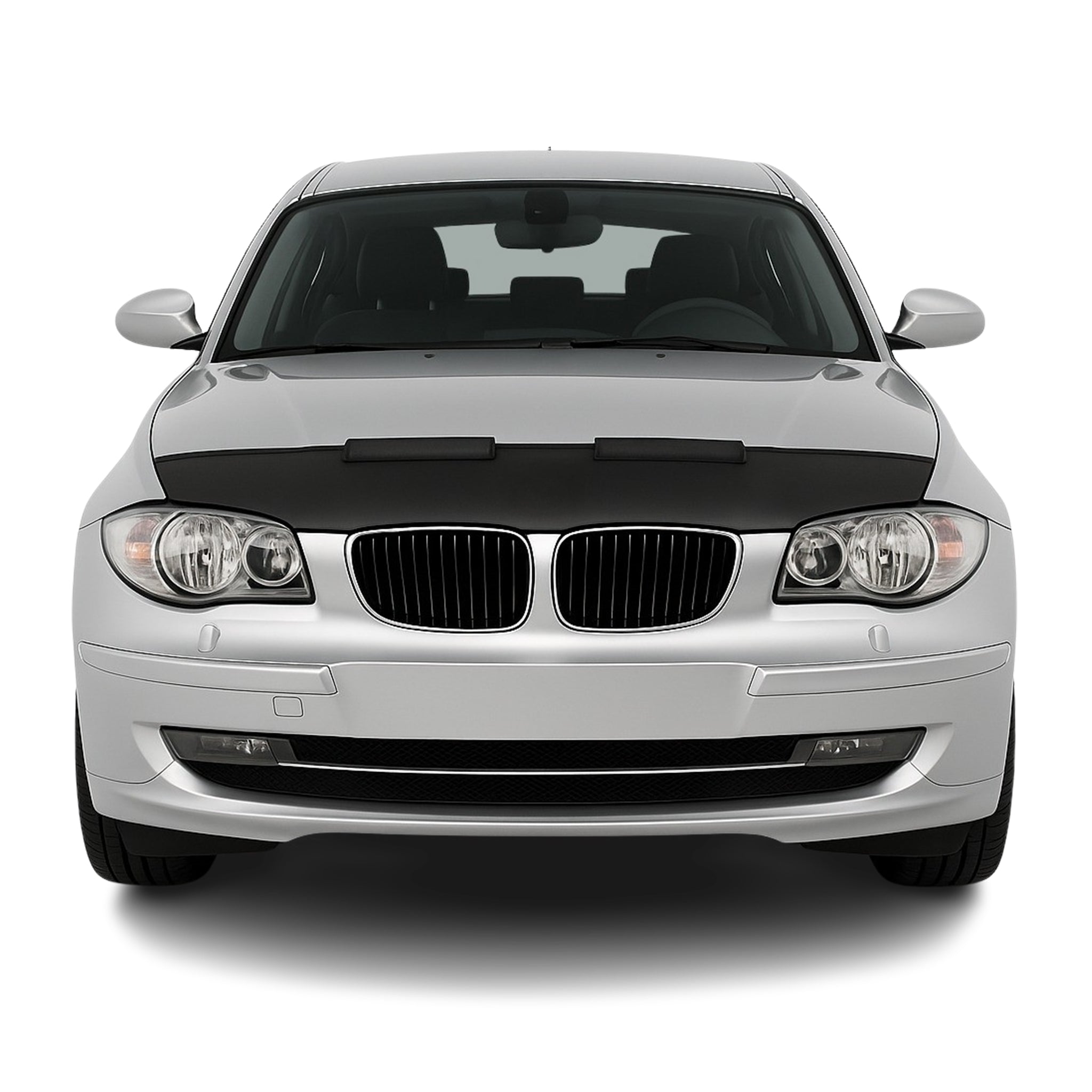Protège capot Masque pour BMW Série 1 E81 E82 E87 E88 2004-2013 vinyle Noir