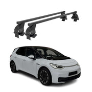 Menabo Barres de toit transversales pour VW ID 3 2020-2026 Acier Noir 2x