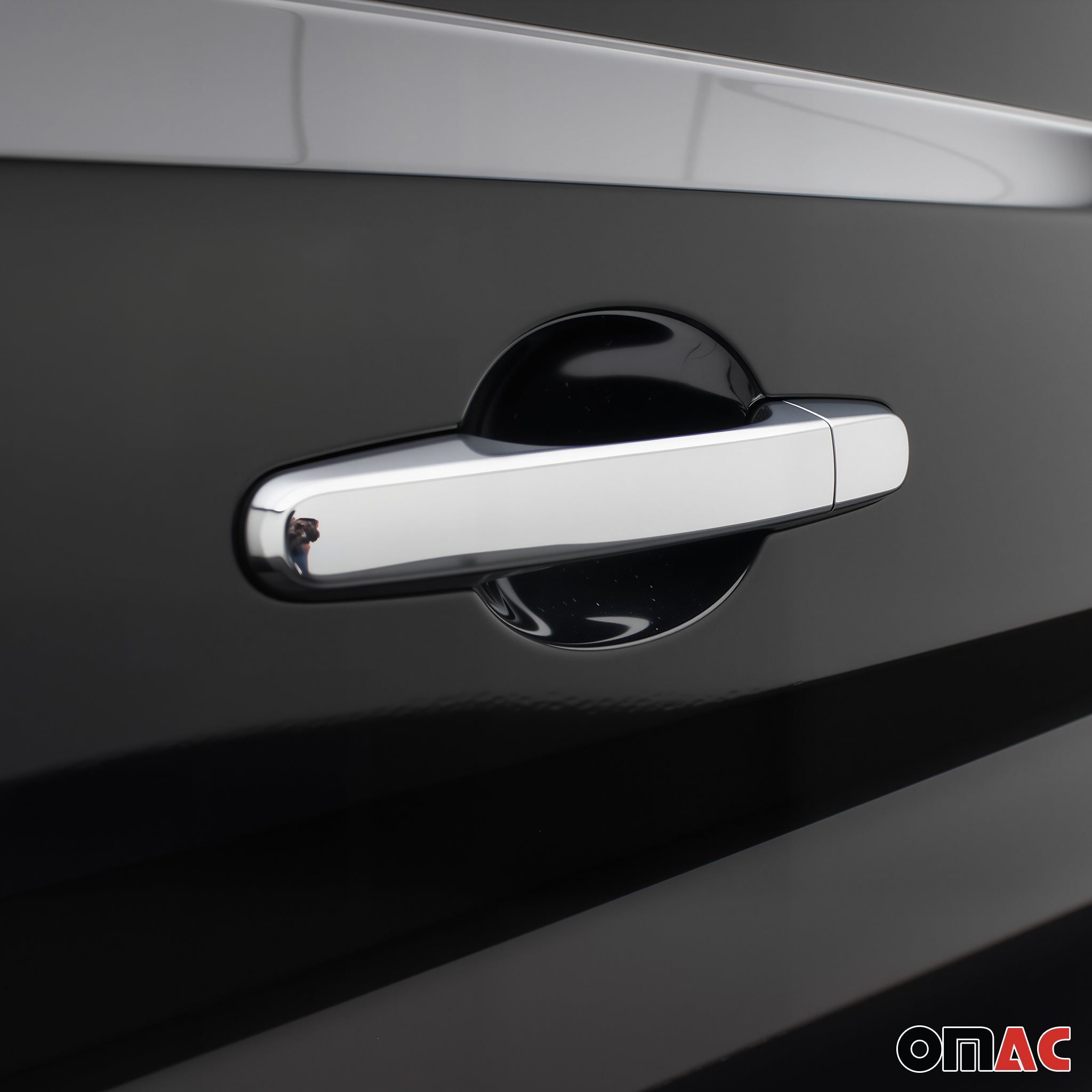 Couverture de poignée de porte pour Ford Transit 2015-2026 en Acier Inox 12Pcs