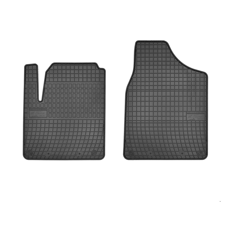 Tapis de Sol pour VW Sharan 1995-2010 Convient à 1ème rangée Noir Caoutchouc