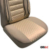 Housse de siège Auto avant pour VW T6 T6.1 Transporter tout 2015-2024 2+1 beige