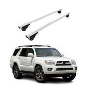 Barres de toit Transversales pour Toyota 4Runner V 2009-2024 Acier Gris 2Pcs