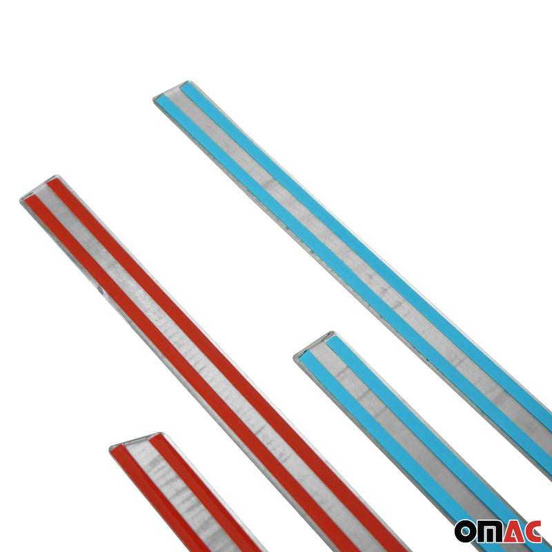 Garniture baguette de porte latérale pour BYD Atto 3 / Seal U 2022-2025 inox