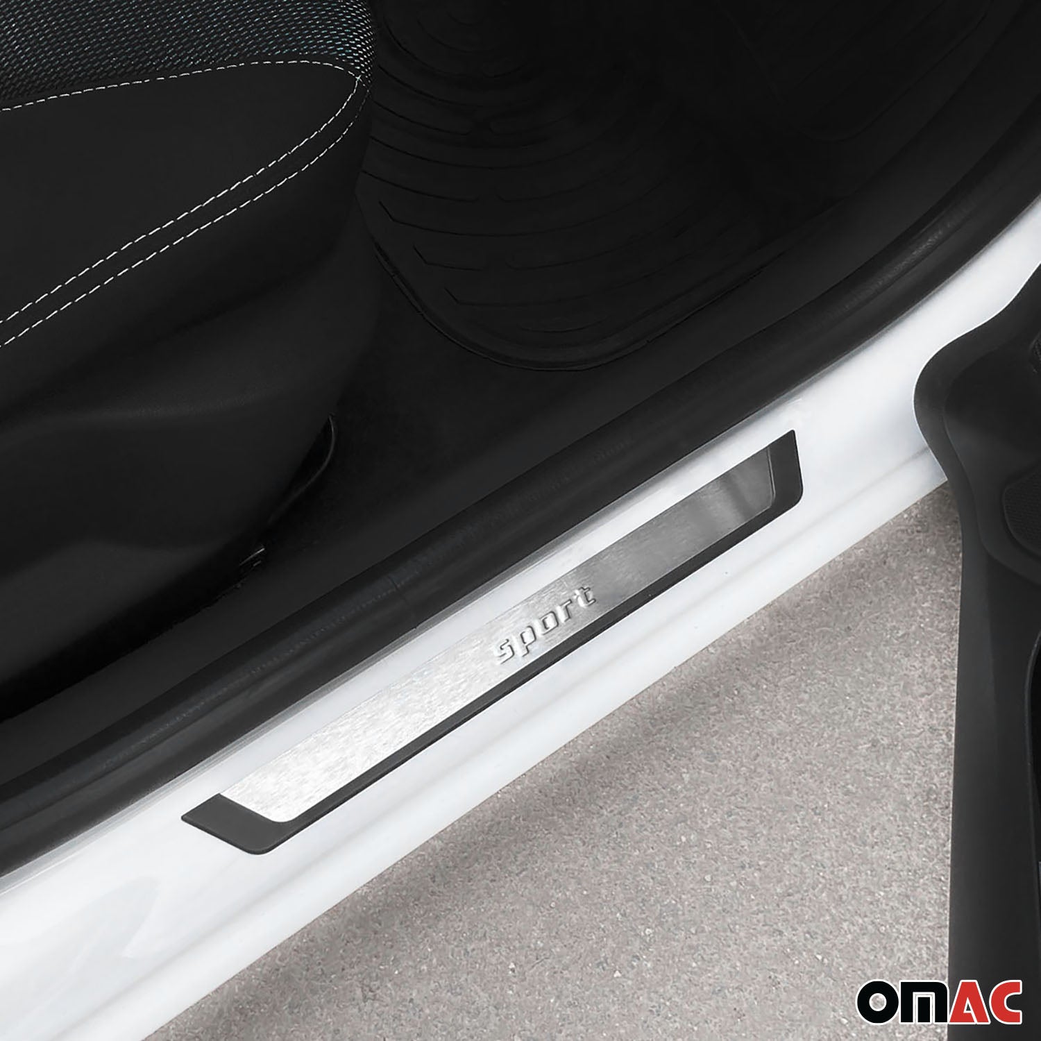 Couverture de Seuil de porte pour Opel Astra J K inox chromé