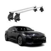 Barres de toit transversales pour Kia Stinger 2018-2023 Gris