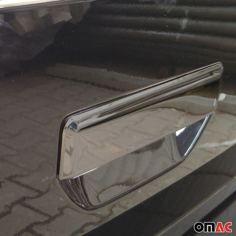 Couverture de poignée de porte Hayon pour VW Transporter T6 Noir en Acier