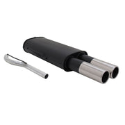 Échappement arrière sport Novus pour VW Passat 35i 2x76mm avec ABE
