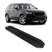 Marchepieds Latéraux pédale pour Volvo XC90 2015-2026 2Pcs Aluminium Noir