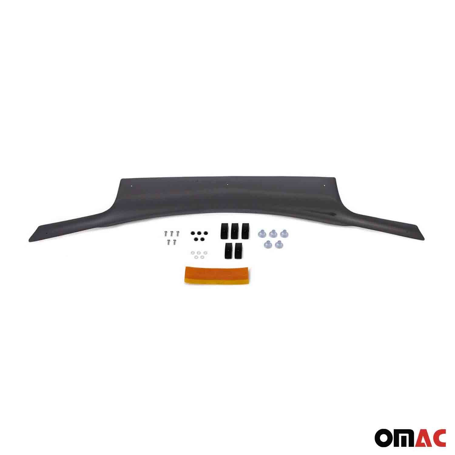 Deflecteurs d'air capot de voiture pour Ford Connect 2009-2014 Acrylique Noir