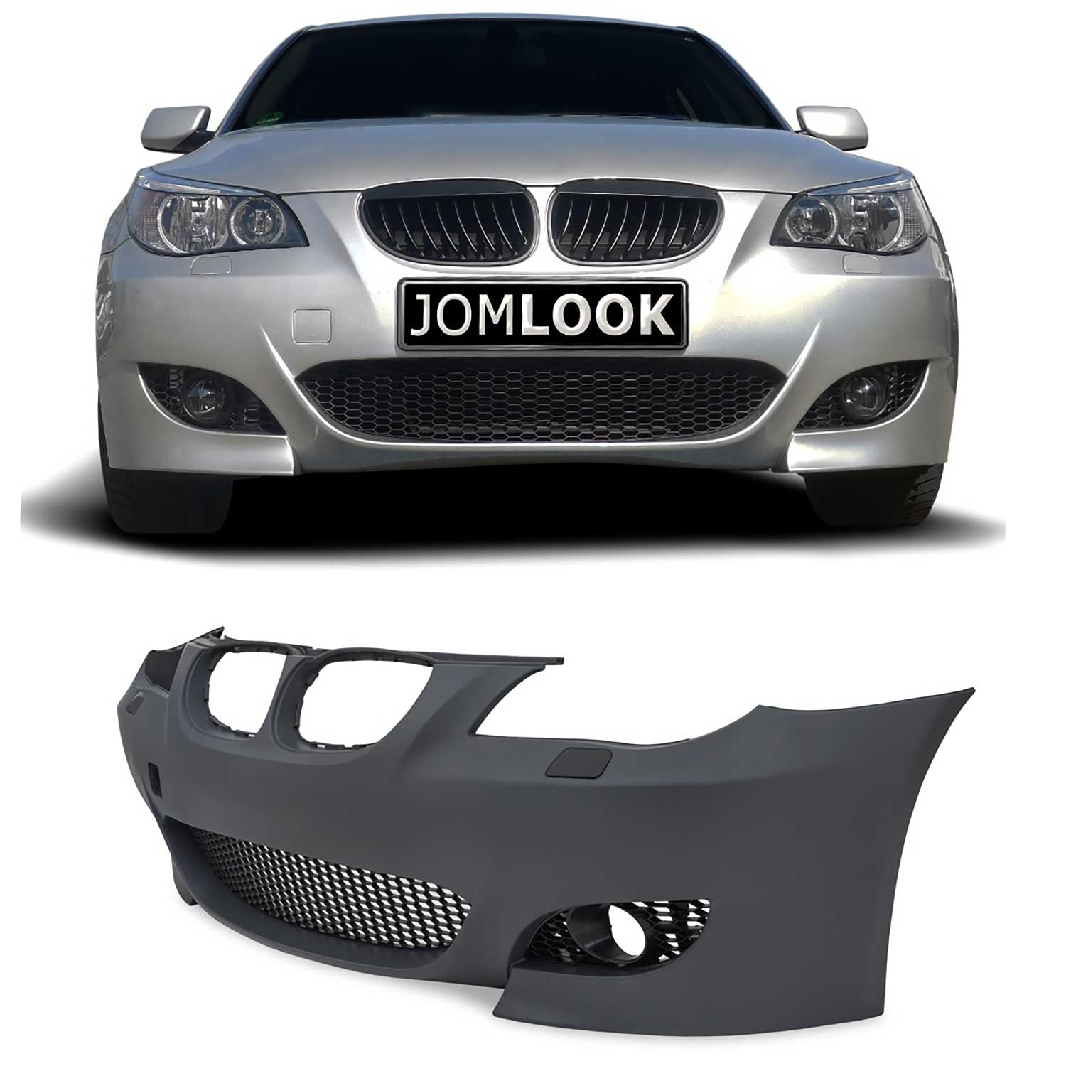 Pare-chocs avant pour BMW 5 Series E60 Berline 2003-2010 / E61 Break 2004-2007