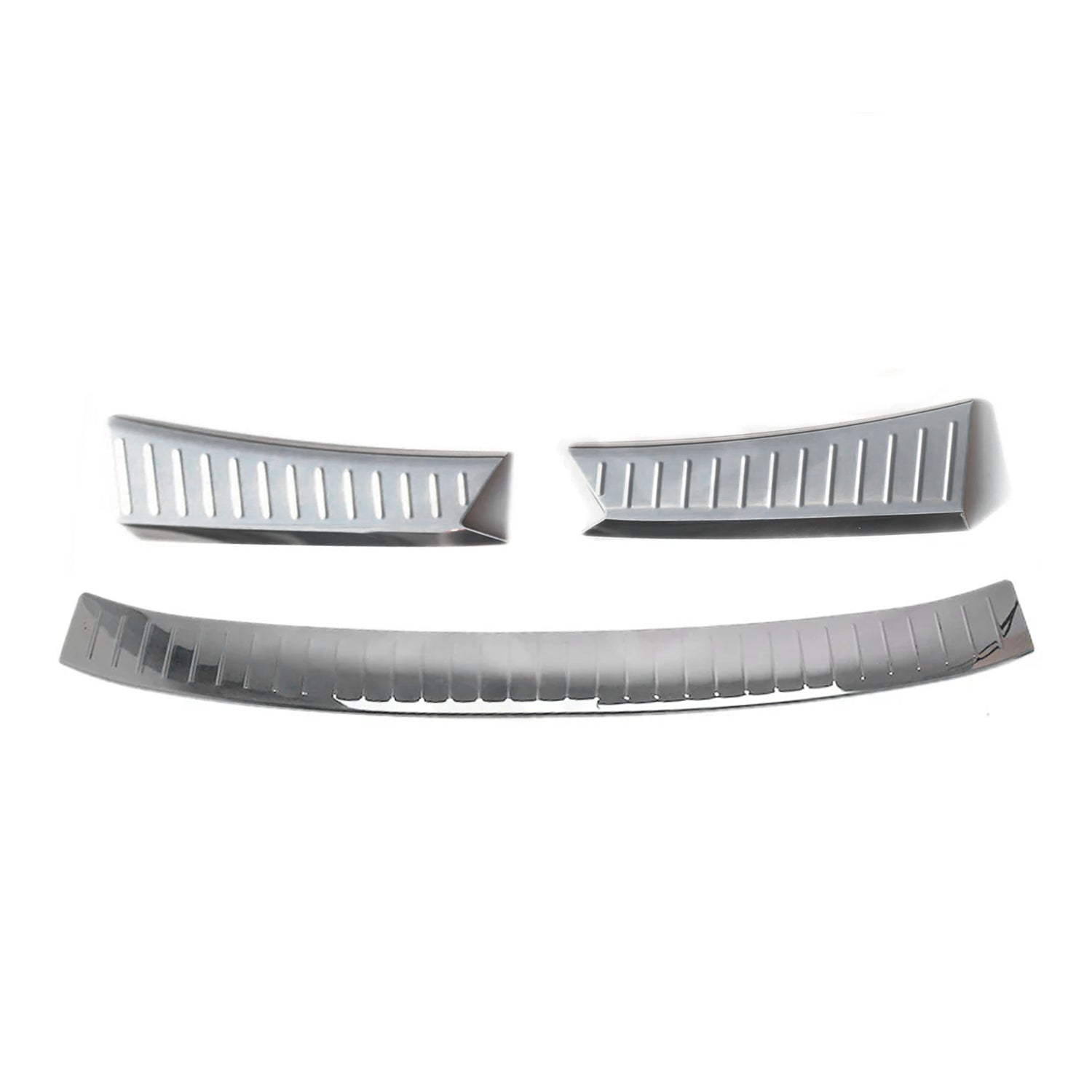 Kit de seuils de pare-chocs arrière pour Ford Kuga II 2012-2017 Pre-FL Chromé