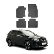 Tapis de Sol pour Nissan X-Trail 2013-2021 Caoutchouc Noir