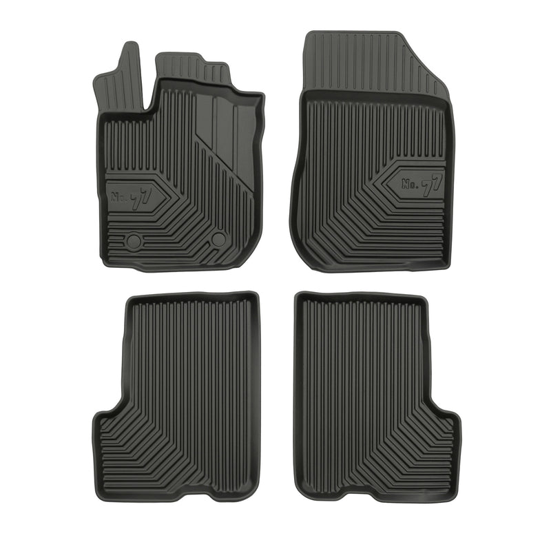 Tapis de Sol de Voiture pour Dacia Logan MCV I 2006-2013 TPE Imperméable 4Pcs