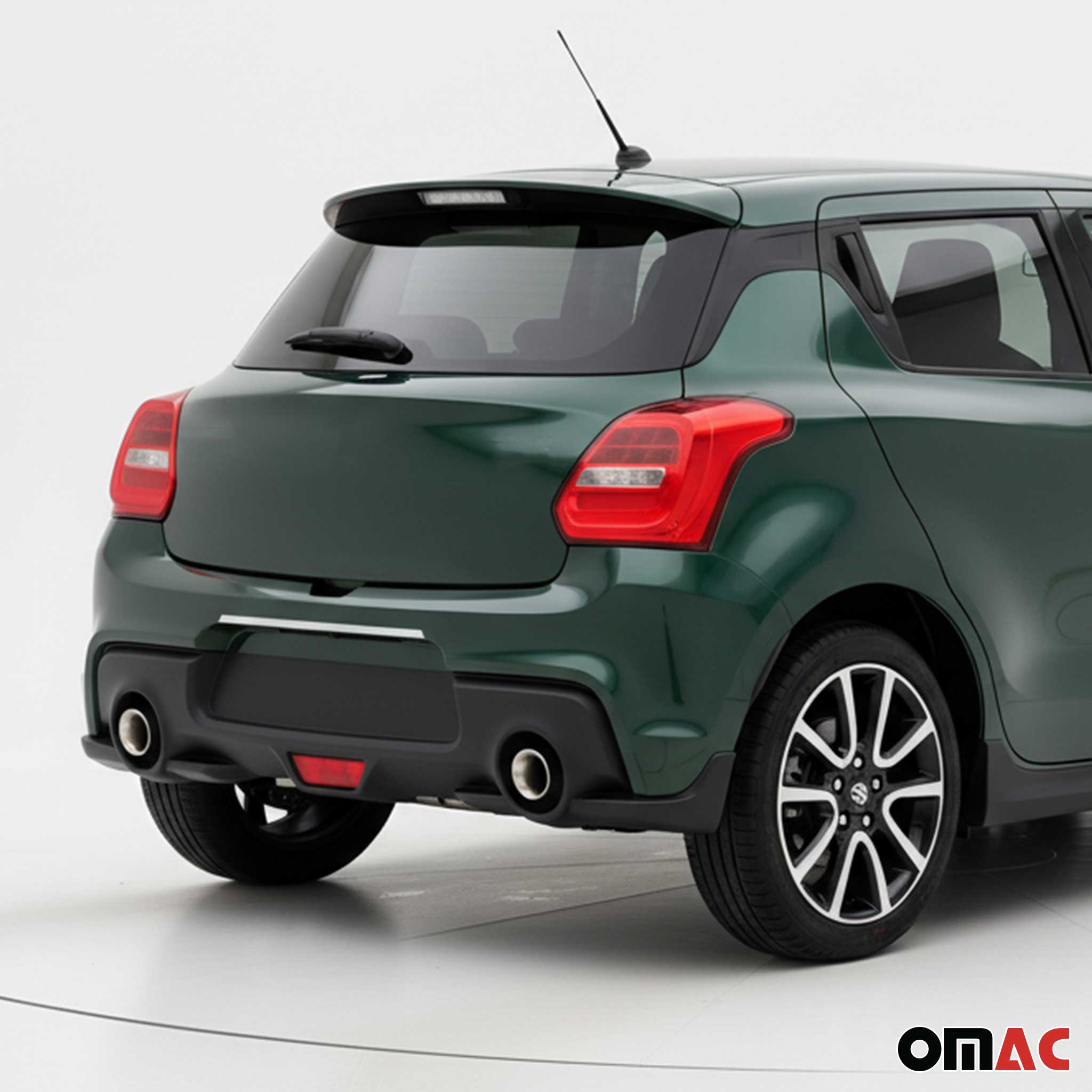 Garniture de Hayon Coffre pour Suzuki Swift 2017-2024 acier inox