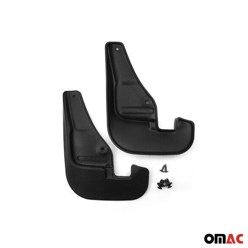 Bavettes Garde Boue pour Nissan Almera 2012-2018 Avant et Arrière Noir 4Pcs